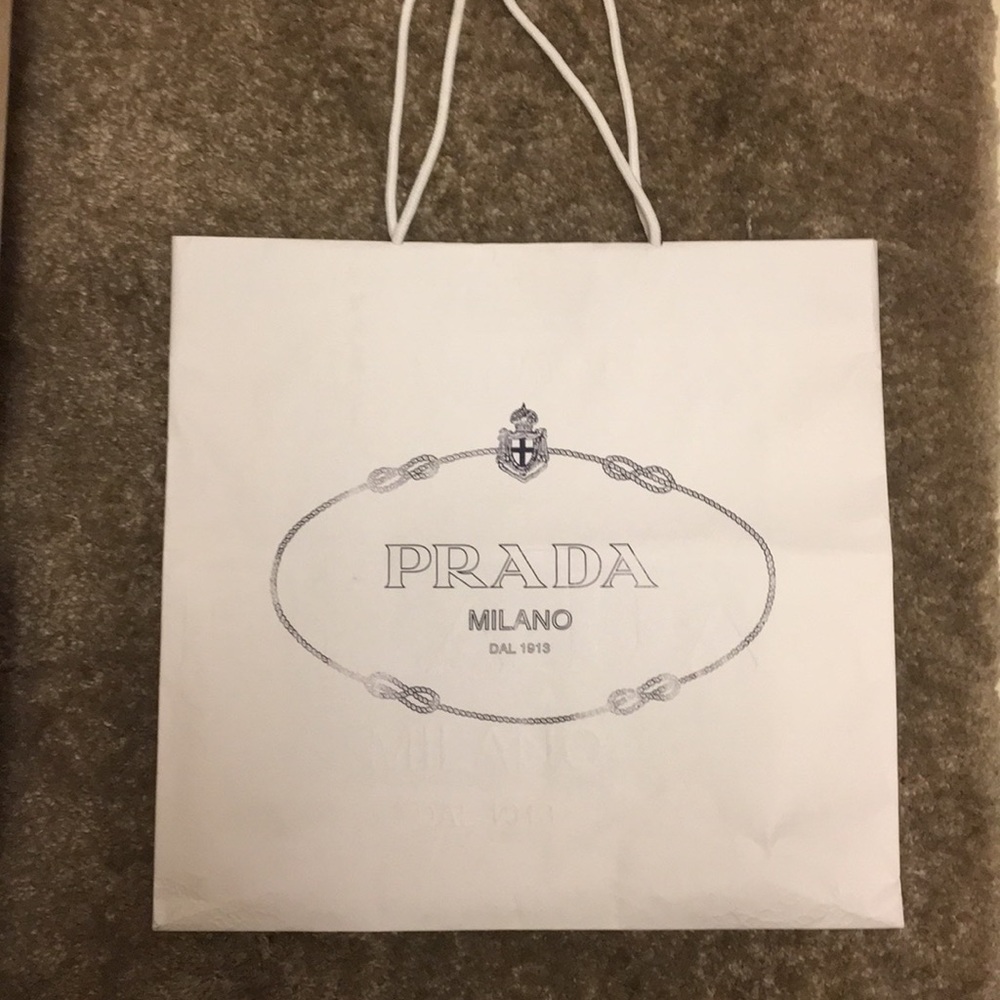 Prada gift bag